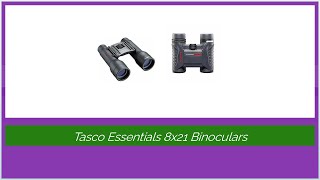 Tasco Essentials 8x21 Binoculars  Daring Reviews [upl. by Anirdnajela]