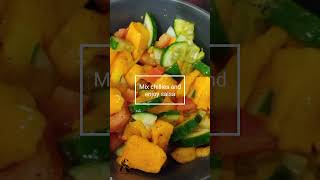 Mango salsa  mango salad THE BEST MANGO SALSA YOU WILL EVER HAVE quick mango salsa recipe Shorts [upl. by Ahsened]