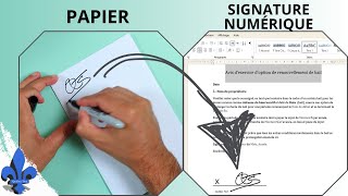 Comment insérer une Signature dans Word De la version Papier au document Numérique ✍️ [upl. by Donica]