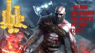 God of War  FASTEST HacksilverXP Farming Method 2022 [upl. by Enelrac]