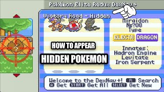 How to Find Hidden Pokémon in DexNav  Pokemon Elite Redux 21 [upl. by Monreal120]