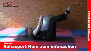 KSC Rehasport  Rehasport Kurs 1 zum mitmachen [upl. by Frasier225]