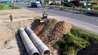 Video of a good draique next to the ASEAN Road so as not to damage the Road slightly [upl. by Eileme]