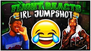 SHOOTING WITH FlightReacts IRL JUMPSHOT GONE WRONG UGLY JUMPSHOT CHALLENGE NBA 2K18 JUMPSHOT 2K18 [upl. by Neda]