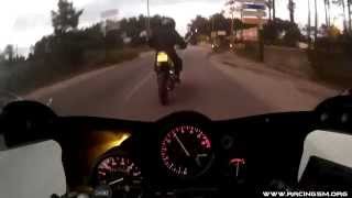 CBR250RR 47HP amp 20 000RPM Vs DTR LUFO [upl. by Tadd598]