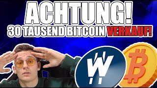 BITCOIN US REGIERUNG VERKAUFT ALLES [upl. by Lipkin]