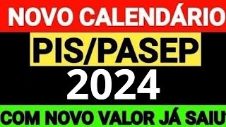 🎊NOVO CALENDÁRIO OFICIAL PISPASEP ABONO SALARIAL 2024 VEJA QUEM TEM DIREITO VALORES E DATAS [upl. by Atelokin]