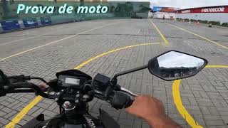 Prova de moto Detran Aerotown Rio de Janeiro [upl. by Ruthie650]