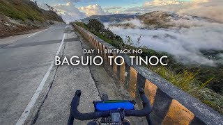 DAY 1  Bikepacking Baguio to Tinoc [upl. by Dlnaod]