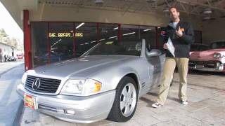 2000 Mercedes Benz SL500 for sale with test drive driving sounds and walk through video [upl. by Sacken514]