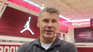 HOOPS Porter Moser Post Practice 216 [upl. by Corbie]