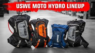 USWE Moto Hydro Hydration Pack Lineup [upl. by Ballou]