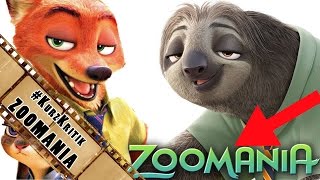 ZOOMANIA ist TIERISCH GUT KRITIK  Review DISNEY PIXAR  Filmkritik  KurzKritik [upl. by Bowerman]