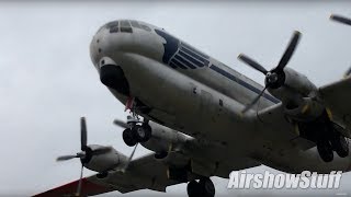 Amazing C97 Stratofreighter Takeoff Second Flight After Restoration [upl. by Nelyak]