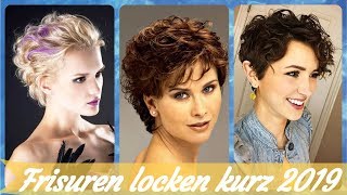 Die coole 20 Ideen zu kurzhaarfrisuren für naturlocken ⭐ 2019 [upl. by Allicerp628]