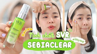 Review Serum Mờ Thâm Giảm Mụn SVR Sebiaclear Serum ♡ Quin [upl. by Berlinda]