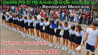 Tarimoro Guanajuato Desfile 20 De Noviembre 2024 [upl. by Ardnuasal]