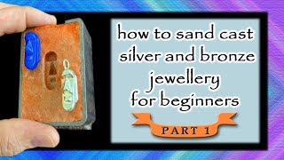 Delft clay casting silver and bronze jewellery tutorial a detailed guide for beginners part 1 [upl. by Veradis]