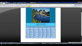 Hacer calendarios en word rapido y sencillo [upl. by Frear]