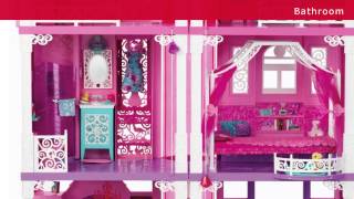 Barbie Toys  Dream House Toy Review [upl. by Abbottson]