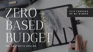 New A5 Budget Binder Flip Through  ZeroBased Budget  Goal Setting  Financial Planning [upl. by Gelb]