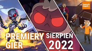 Premiery gier  sierpień 2022 [upl. by Anilam]