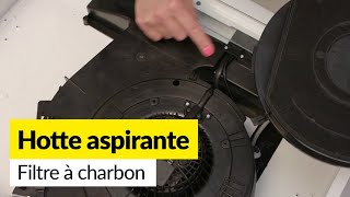 Comment remplacer le filtre à charbon dans une hotte [upl. by Milson]