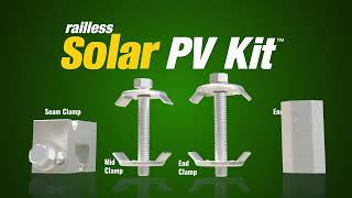 AceClamp Railless Solar PV Kits  Gain the Power of PreAssembled v2 [upl. by Balthazar]