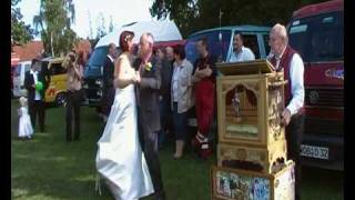 Hochzeit in der Windmühle Schöne Odenwälderin Drehorgel Horst [upl. by Acilgna108]