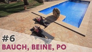 60min Bauch Beine Po Workout mit Ilka  BBP Fitness 6 [upl. by Bilac830]