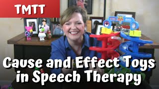 Cause and Effect Toys in Speech TherapyTherapy Tip of the Week [upl. by Milks711]