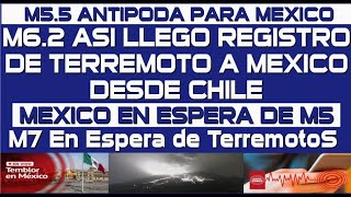 🔴M62 TERREMOTO EN CHILE Y ASÍ LLEGO EL REGISTRO HASTA LA CDMX QUIEN ESPERA M5 EM CUALQUIER MOMENTO🔴 [upl. by Avan]