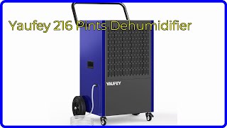 REVIEW 2024 Yaufey 216 Pints Dehumidifier ESSENTIAL details [upl. by Persas]