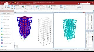 Design of an Earthquake Resisting Building 10 Storey [upl. by Enitsenre]