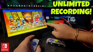 Nintendo Switch Unlimited Recording Tutorial [upl. by Auhsaj]