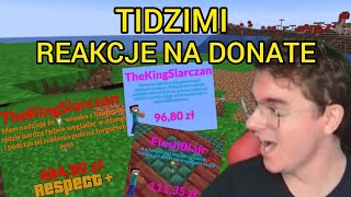 TIDZIMI ZROBIŁ DAILY LIVE I STAŁO SIĘ TO  Reakcje na donate [upl. by Daisi198]