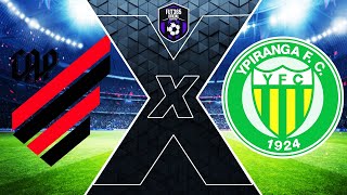 ATHLETICOPR 3 X 0 YPIRANGA PELA COPA DO BRASIL [upl. by Aigroeg]