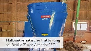 Halbautomatische Fütterung Altendorf SZ [upl. by Worrell267]