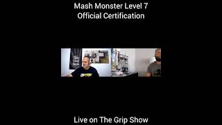 Feat of Strength  Mash Monster Level 7 Hand Gripper Certification  Brutal Grip Strength Training [upl. by Aronal362]