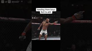 Belt To Ahh in UFC [upl. by Elyad]