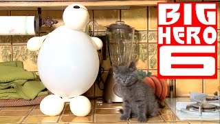 Disneys Big Hero 6  Baymax Cute Kitten Version [upl. by Hansel5]