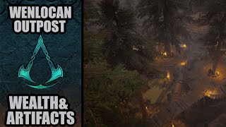 Wenlocan Outpost Wealth amp Loot Locations  Sciropescire  Assassins Creed Valhalla Gameplay [upl. by Ettevets295]