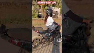 High wheel chair on icanstunt academy bikeMumbaistuntgirlstuntgirlstuntriderbikestuntgirlrider [upl. by Yrnehnhoj929]