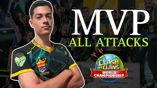 pCastro Clash of Clans World Championship All Attacks compilation [upl. by Wooldridge201]