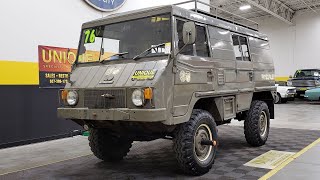 1976 SteyrPuch Pinzgauer  For Sale  18900 [upl. by Aikyn493]