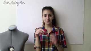 Tutoriel 37  Coudre un t shirt Inspiration Asos 5 [upl. by Frayda]