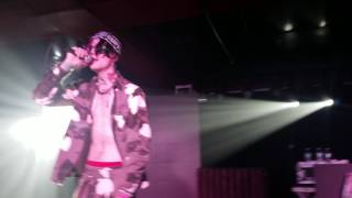 Lil Peep Beamerboy live NYC 2017 [upl. by Nyladnohr]