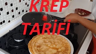 KREP TARİFİ KREP NASIL YAPILIR [upl. by Martainn249]