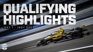 Qualifying Highlights for 2024 Indy 500 at Indianapolis Motor Speedway  Day 1  INDYCAR [upl. by Shuler]