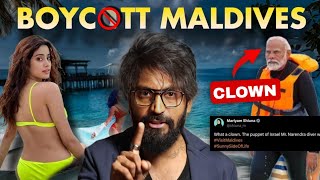 Modi destroyed Maldives just in a Second  Maldives Controversy [upl. by Hamo]